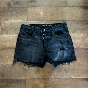 Old Navy O.G. Straight Black Jean Short